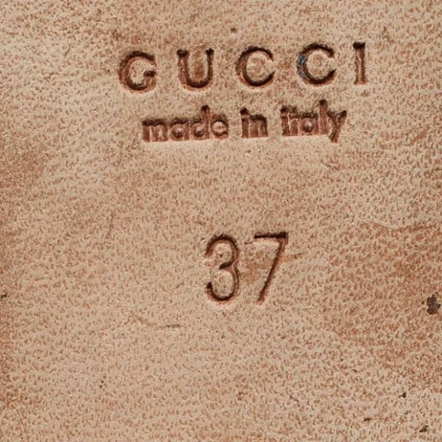 Gucci Vintage Pre-owned Leather sandals Pink Dames