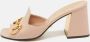 Gucci Vintage Pre-owned Leather sandals Pink Dames - Thumbnail 2