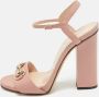 Gucci Vintage Pre-owned Leather sandals Pink Dames - Thumbnail 2