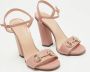 Gucci Vintage Pre-owned Leather sandals Pink Dames - Thumbnail 4
