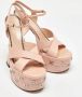 Gucci Vintage Pre-owned Leather sandals Pink Dames - Thumbnail 2