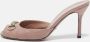 Gucci Vintage Pre-owned Leather sandals Pink Dames - Thumbnail 2