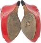 Gucci Vintage Pre-owned Leather sandals Red Dames - Thumbnail 5