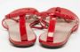 Gucci Vintage Pre-owned Leather sandals Red Dames - Thumbnail 5