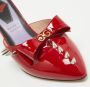 Gucci Vintage Pre-owned Leather sandals Red Dames - Thumbnail 7