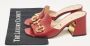 Gucci Vintage Pre-owned Leather sandals Red Dames - Thumbnail 9