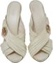 Gucci Vintage Pre-owned Leather sandals White Dames - Thumbnail 2