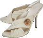 Gucci Vintage Pre-owned Leather sandals White Dames - Thumbnail 3