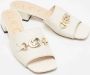Gucci Vintage Pre-owned Leather sandals White Dames - Thumbnail 4