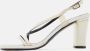 Gucci Vintage Pre-owned Leather sandals White Dames - Thumbnail 2