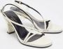 Gucci Vintage Pre-owned Leather sandals White Dames - Thumbnail 4