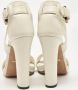 Gucci Vintage Pre-owned Leather sandals White Dames - Thumbnail 5