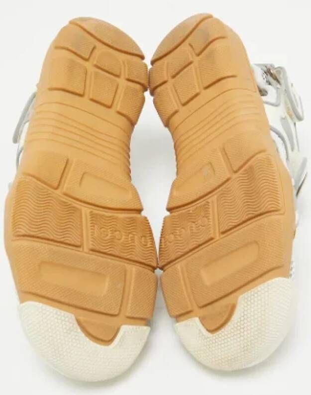 Gucci Vintage Pre-owned Leather sandals White Dames