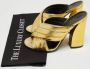 Gucci Vintage Pre-owned Leather sandals Yellow Dames - Thumbnail 8