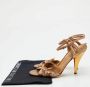 Gucci Vintage Pre-owned Leather sandals Yellow Dames - Thumbnail 8