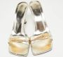 Gucci Vintage Pre-owned Leather sandals Yellow Dames - Thumbnail 3