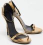 Gucci Vintage Pre-owned Leather sandals Yellow Dames - Thumbnail 4
