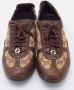 Gucci Vintage Pre-owned Leather sneakers Beige Dames - Thumbnail 3