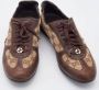 Gucci Vintage Pre-owned Leather sneakers Beige Dames - Thumbnail 4