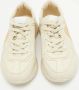 Gucci Vintage Pre-owned Leather sneakers Beige Dames - Thumbnail 3