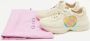 Gucci Vintage Pre-owned Leather sneakers Beige Dames - Thumbnail 9