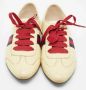 Gucci Vintage Pre-owned Leather sneakers Beige Dames - Thumbnail 3