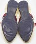 Gucci Vintage Pre-owned Leather sneakers Beige Dames - Thumbnail 6