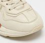 Gucci Vintage Pre-owned Leather sneakers Beige Dames - Thumbnail 7