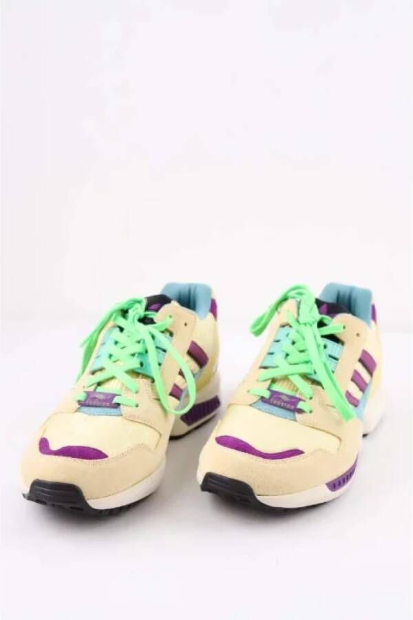 Gucci Vintage Pre-owned Leather sneakers Beige Dames
