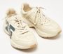 Gucci Vintage Pre-owned Leather sneakers Beige Dames - Thumbnail 2