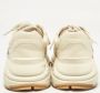 Gucci Vintage Pre-owned Leather sneakers Beige Dames - Thumbnail 3