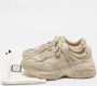Gucci Vintage Pre-owned Leather sneakers Beige Heren - Thumbnail 9