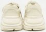 Gucci Vintage Pre-owned Leather sneakers Beige Heren - Thumbnail 5