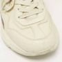 Gucci Vintage Pre-owned Leather sneakers Beige Heren - Thumbnail 7