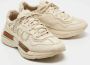 Gucci Vintage Pre-owned Leather sneakers Beige Heren - Thumbnail 3