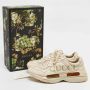 Gucci Vintage Pre-owned Leather sneakers Beige Heren - Thumbnail 8