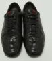 Gucci Vintage Pre-owned Leather sneakers Black Dames - Thumbnail 3