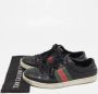 Gucci Vintage Pre-owned Leather sneakers Black Dames - Thumbnail 9