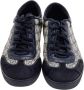 Gucci Vintage Pre-owned Leather sneakers Black Dames - Thumbnail 2