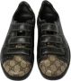 Gucci Vintage Pre-owned Leather sneakers Black Dames - Thumbnail 2