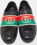 Gucci Vintage Pre-owned Leather sneakers Black Dames - Thumbnail 3