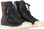 Gucci Vintage Pre-owned Leather sneakers Black Dames - Thumbnail 2