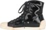 Gucci Vintage Pre-owned Leather sneakers Black Dames - Thumbnail 3