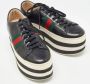 Gucci Vintage Pre-owned Leather sneakers Black Dames - Thumbnail 4