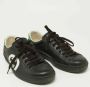 Gucci Vintage Pre-owned Leather sneakers Black Dames - Thumbnail 4