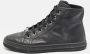 Gucci Vintage Pre-owned Leather sneakers Black Dames - Thumbnail 2