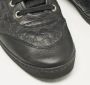 Gucci Vintage Pre-owned Leather sneakers Black Dames - Thumbnail 4