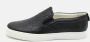 Gucci Vintage Pre-owned Leather sneakers Black Heren - Thumbnail 2