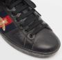 Gucci Vintage Pre-owned Leather sneakers Black Heren - Thumbnail 6