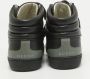 Gucci Vintage Pre-owned Leather sneakers Black Heren - Thumbnail 3